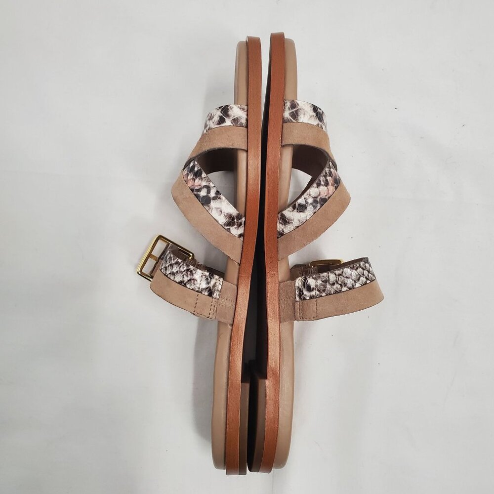 Cole Haan Women's Python-Print Fairen Grand Slide Flat Sandals Size 7.5 B - Picture 12 of 16